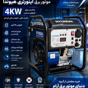 موتور برق اینورتری هیوندا